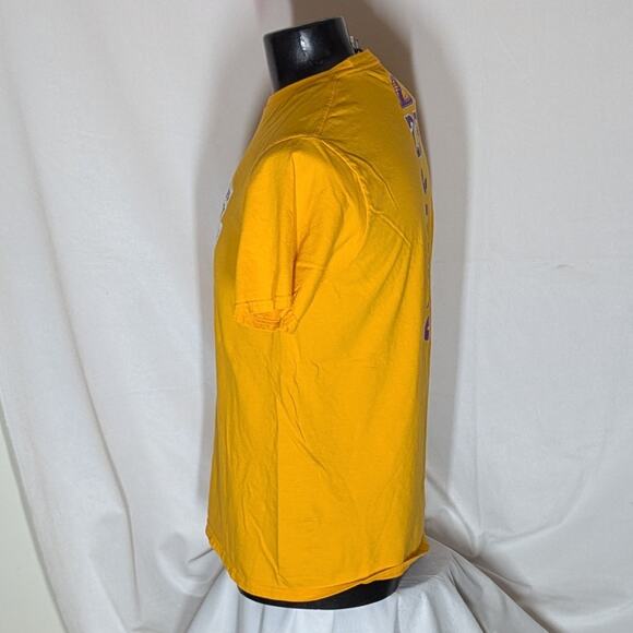 Fanatics Men's LA Lakers 23 James Shirt Yellow Large - Picture 3 of 5